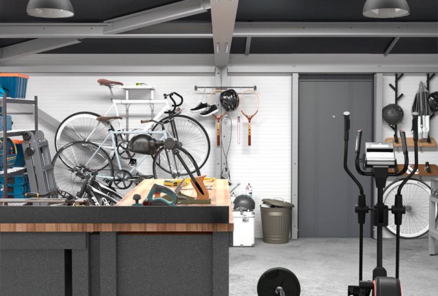 проект гаража мастерской